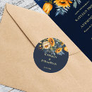 Search for blue sunflower stickers Elegant