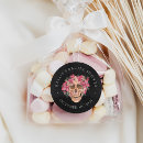 Search for til stickers Floral skull