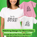 Search for boss mom tshirts For her