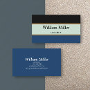 Search for blue stripe business cards Consultant
