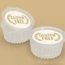 Search for allergy warning stickers Gluten free