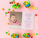 Search for little bunny birthday invitations Pink