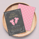 Search for chalkboard baby shower invitations Twins
