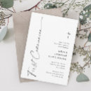 Search for simple first communion invitations Modern