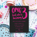 Search for omg birthday invitations For kids