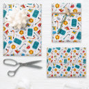 Search for hockey wrapping paper Team