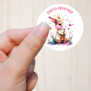 Search for easter greetings stickers Rabbit