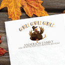 Search for cute turkey return address labels Gobble
