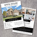 Search for information flyers Black and white
