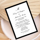 Search for post wedding reception invitations Typography