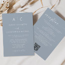 Search for black and blue wedding invitations Typography