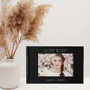Search for photo guest books Black and white