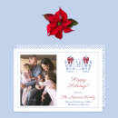 Search for red white and blue christmas cards Elegant