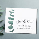 Search for budget wedding save the dates Eucalyptus