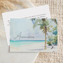 Search for destination wedding enclosure cards Palm trees