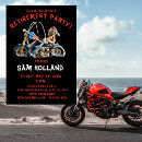 Search for motorcycle biker invitations Party