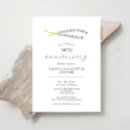 Search for 50th anniversary invitations Floral