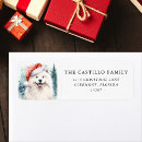 Search for samoyed return address labels Puppy