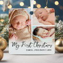 Search for three christmas tree decorations Newborn