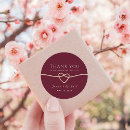 Search for burgundy and gold wedding stickers Minimalist