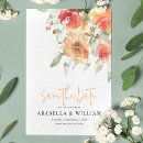 Search for flower arrangement invitations Watercolor floral arrangement