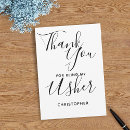 Search for usher cards Calligraphy