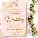 Search for pink wedding invitations Chic