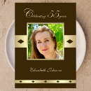 Search for elegant 55th birthday invitations Fifty fifth