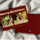 Search for gold foil christmas cards Red and gold