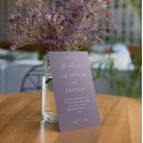 Search for plum purple wedding invitations Calligraphy