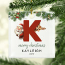 Search for letter k christmas tree decorations Keepsake