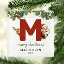 Search for letter m christmas tree decorations Keepsake
