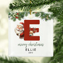 Search for letter e christmas tree decorations Keepsake