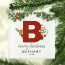 Search for letter b christmas tree decorations Keepsake