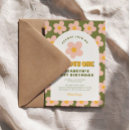 Search for groovy one birthday invitations 70s