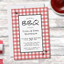 Search for red and white gingham invitations Classic