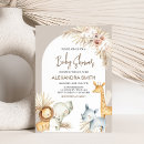 Search for boho safari baby shower invitations Jungle