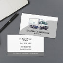 Search for box truck business cards Delivery service