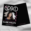 Search for grunge graduation invitations High school