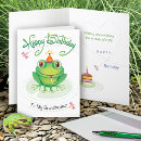 Search for toad birthday cards Amphibian