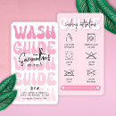 Search for washing laundry business cards Modern