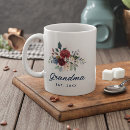 Search for floral grandma mugs Typography