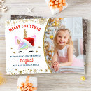Search for unicorn christmas cards Magical