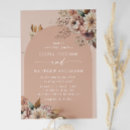 Search for pale pink wedding invitations Watercolor floral