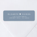 Search for bridal shower return address return address labels Chic