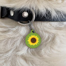 Search for sunflower pet tags Floral