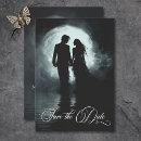 Search for silhouette save the dates Black and white