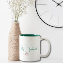 Search for green heart coffee mugs Elegant