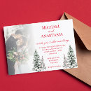 Search for pine tree wedding invitations Typography