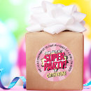 Search for superhero girl stickers Pink